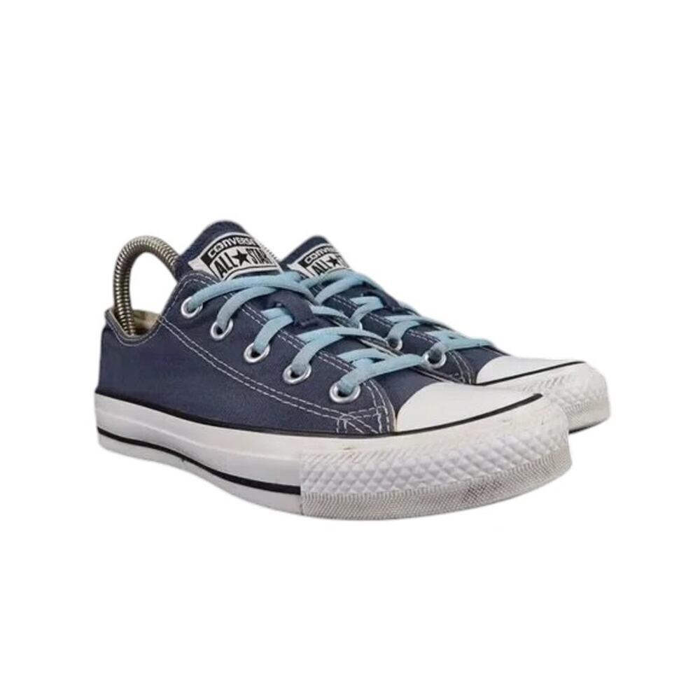 Converse Shoes Womens 5 Sneaker Chuck Taylor All Star Casual Canvas Lace Up Blue